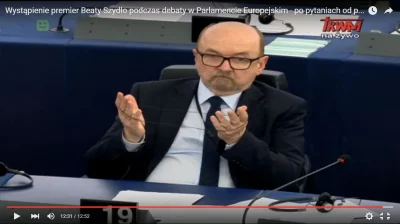 V.....h - Co tu się odjebło mirki? ( ͡° ͜ʖ ͡°) #legutko #debata #parlamenteuropejski ...