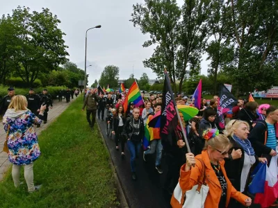 falszywyprostypasek - Pierwszy Marsz Tolerancji w Koninie zgromadził ~400 osób (dane ...