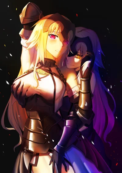 bakayarou - #randomanimeshit #fate #fategrandorder #jeannedarc #jeannealter #