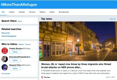 q.....0 - Na twitterze juz nie nadążają z gotowaniem bigosu
#morethanarefugee #uchod...