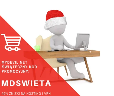 MyDevil - Świąteczny kod promocyjny!

Zapraszamy wszystkich do skorzystania z świąt...