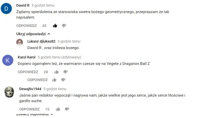 N.....y - Te komentarze pod filmikiem Bożym, hahahaha. XD 
#humorobrazkowy #kononowi...