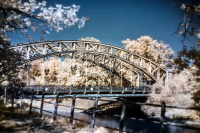 kanaah - Most Zwierzyniecki w podczerwieni.

50 mm z IR720, f/2.0, 30 sec, ISO 100
...