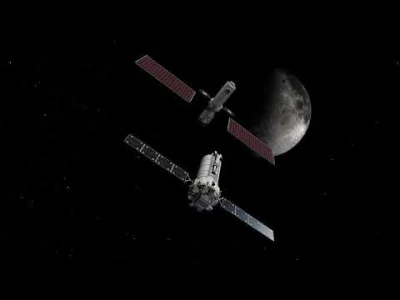 MaszynaTrurla - Render budowanego na bazie statku Cygnus modułu HALO dla przyszłej st...
