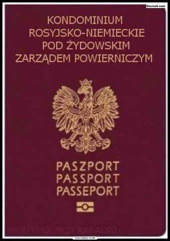 adam-nowakowski - @lonegamedev: Do sieci wyciekł wzór okładki nowych paszportów.
