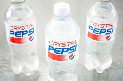 tre711 - Crystal Pepsi była produkowana już latach dziewięćdziesiątych.