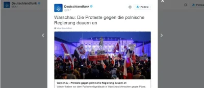 Tomatino76 - To wg niemieckich mediów jest antyrządowa demonstracja. Gazeta Polska - ...