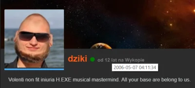 WuDwaKa - > To już 12 lat

@dziki: A guzik prawda, bo 11 lat i 365 dni! ( ͡° ͜ʖ ͡°)