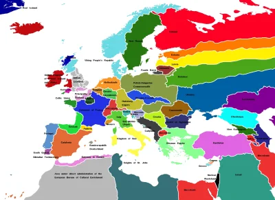 r.....7 - Idealna europa wg 4chana. Taki podział naszego kontynetu rozwiązałby wiele,...