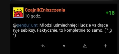 pendu1um - By tu się dostać należy być młodym uśmiechniętym człowiekiem. Wiek określa...