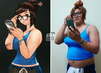 Pozytron - Mei cosplay (｡◕‿‿◕｡) #overwatch #cosplay