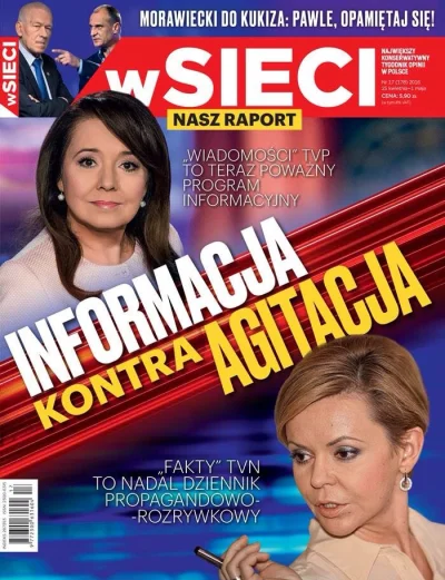 virusman - To okładka nowego numeru tygodnika wSieci. To nie jest Aszdziennik.

#poli...