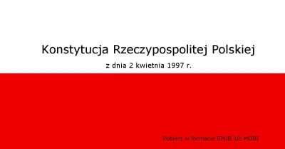 booktoPL - Od dłuższego już czasu wiele mówi się o naszej Konstytucji. O tym, że jest...