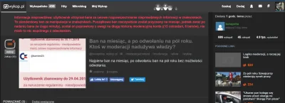 WuDwaKa - Widzę, że #moderacja odpowiedziała na zarzut i znalezisko jeszcze wisi sobi...