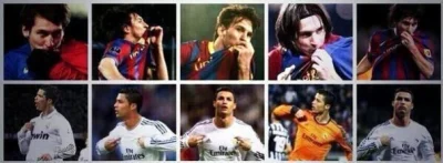 gdziejajestem - Messi całuje herb, Ronaldo pokazuje logo sponsora

@Oskarek89