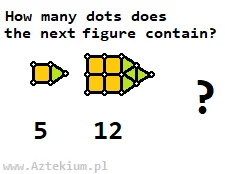 internetowy - Ile punktów zawiera następna figura?
Źródło
#matematyka #ciekawostki ...