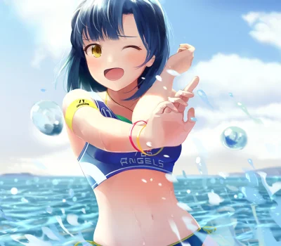 bakayarou - #randomanimeshit #idolmaster #idolmastercinderellagirls #yurikonanao #pix...