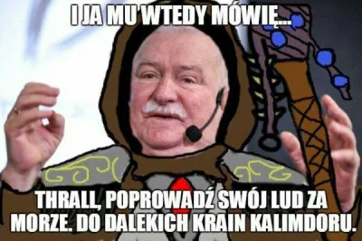 e.....n - Agent Płonącego Legionu Bo'Lek 
#walesa #heheszki #humorobrazkowy #wow