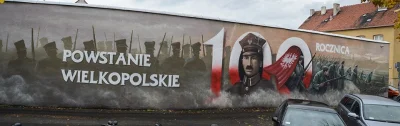 Pshemeck - Piękny mural na 100. rocznicę wybuchu Powstania Wielkopolskiego w Rawiczu....