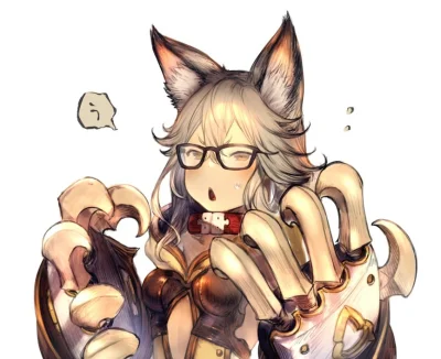 t.....t - #randomanimeshit #granbluefantasy #sengf #kemonomimi #meganekko 
ten uczuć...