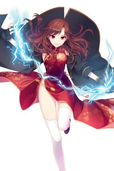 Sentox - #randomanimeshit #soccerspirits #sky #cheongsam