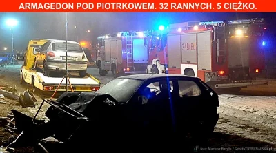 gtredakcja - Katastrofa drogowa pod Piotrkowem – nocne usuwanie skutków zdarzenia

...