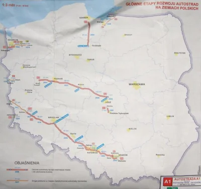 antygon - #masakra - mapa polskich autostrad 2009.. nie wiem czy śmiać się jeszcze, c...