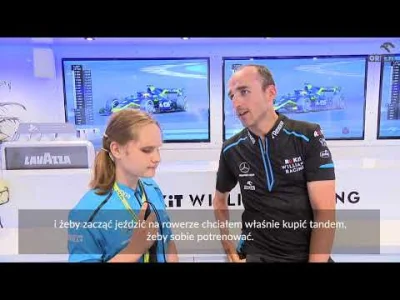 oran - Fajny wywiad, bo Kubica przejęty trochę i ładnie odpowiada :D

Ale nie mogę,...