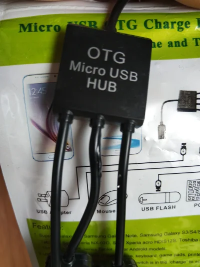 Quest - Kupilem sobie takie gówno zwane hubem otg (micro usb po jednej stronie / 2x u...