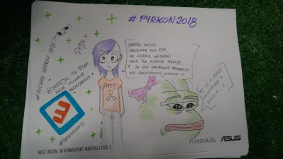 Szpeju - Z pozdrowieniami z #pyrkon XD

KC całe Mirko XD

#chwalesie #rysunek #poznan...