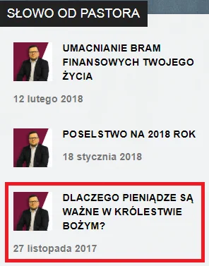 N.....r - @AlfredoDiStefano: "Dlaczego pieniądze są ważne w królestwie Bożym?" xD