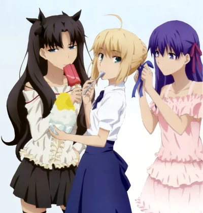 2.....w - #randomanimeshit #fatestaynight 

#tohsakarin #saber #matousakura