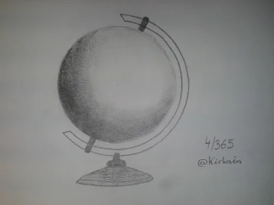 Kirkain - Nadrabiam!
Nieźle wycieniowana kula z brzydaśnym globusowym stojakiem

4/36...