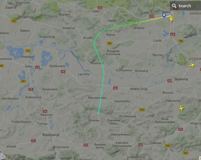 tomcionek15 - #humorobrazkowy #flightradar24 
I co teraz? ( ͡° ʖ̯ ͡°)