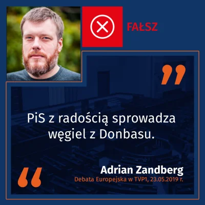 DemagogPL - @DemagogPL: Czy do Polski sprowadzany jest węgiel z Donbasu?

Temat węg...