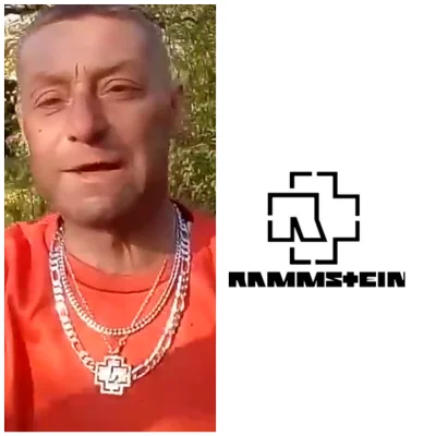 Avoz - Rammsteinano to człowiek wielu kultur, bluza naruto, cyganskie łańcuchy i wisi...