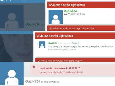 ProwokacyjnyBezbek - @Guzik934 ty no nie wiem zakolaku jak tam twoje konto na wypoku ...