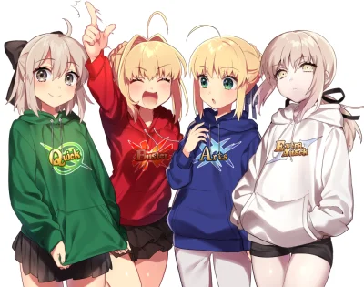 Pewpewpew - #randomanimeshit #fate #fatestaynight #fategrandorder #fateextra #saber #...