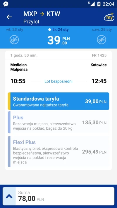 Krupier - @AvantaR Bujnij się w styczniu na parę dni do Mediolanu, masz fajną cenę na...