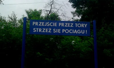 nexpo - Co to za czasy, zeby taki duzy pociag, musial bac sie przejscia dla pieszych;...