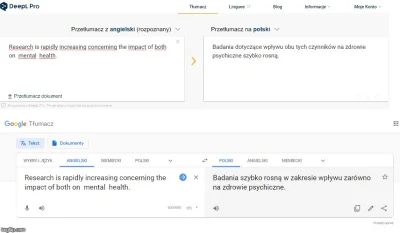 Avijk - Lel, Tłumacz DeepL jest dużo lepszy od Googlowskiego. Taki #protip jak chceci...