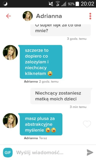 Rozpustnik - @Zatwardzenie Szybko odpisała