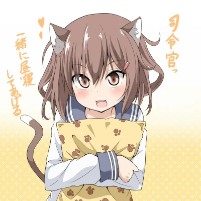 z.....s - #randomanimeshit #kantaicollection #ikazuchi #kemonomimi #neko 
#ukami 
Co...