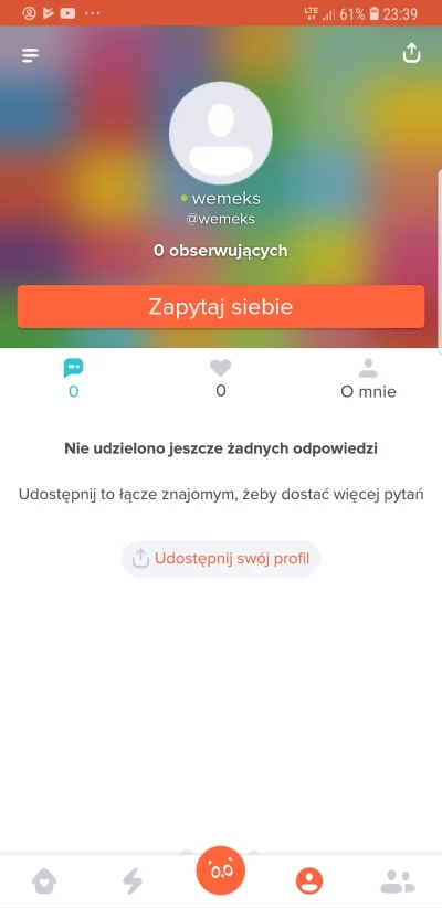 VoMax - Dlaczego tutaj można pytać siebie xDd 
#askfm