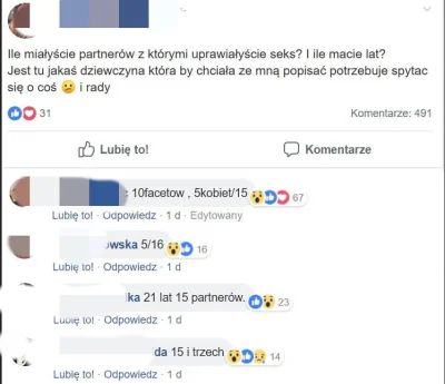 e.....e - @Liwiia: Taka prawda nikt nie chce kobiety, która miała 50 partnerów koło 3...