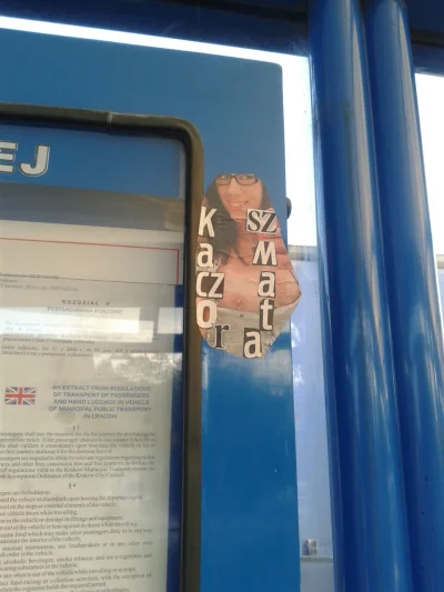 S.....t - paczcie mirki co znalazłem na przystanku tramwajowym w #krakow



SPOILER
S...