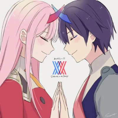 M.....l - #codziennazerotwo #randomanimeshit #darlinginthefranxx #zerotwo #hiro #anim...