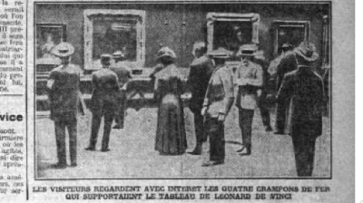 loginnawykoppl - Rok 1911: zwiedzający oglądają puste miejsce po "Mona Lisie"

Gdy ...