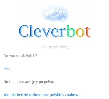 Peter_Parker - Co ten #cleverbot to ja nawet nie :D