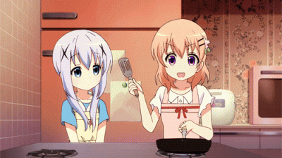 AddictedToLoli - #gochuumonwausagidesuka #loli #moe #cocoahoto #chinokafuu #mangowpis...